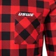 Джерси эндуро USWE Flannel Jersey красное, размер XL - изображение 2