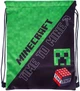Worek na buty Astra Minecraft Time to Mine czarno-zielony 44x33 cm (5901137176048) - obraz 2