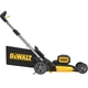 Газонокосилка аккумуляторная DeWalt DCMWP134N 53 см 67 л 25-102 мм черная с желтым - изображение 9