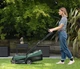 Акумуляторна газонокосарка Bosch CityMower 18V-32-300: 18В, 1х4А·год, ширина косіння 34 см, об'єм травозбірника 31 л, висота різу - зображення 3