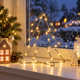 Декоративна LED-ялинка LIVARNO home, 30 LED, 30×30×30 см, тепле біле світло - зображення 3