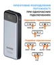 Портативный аккумулятор Sigma mobile X-power SI30A7QLX 30000mAh 130W Silver - изображение 7