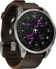 Смарт-годинник Garmin D2 Mach 2 47 mm Titanium w. Oxford Brown Leather Band (010-02904-30/31) - зображення 3