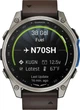 Смарт-годинник Garmin D2 Mach 2 47 mm Titanium w. Oxford Brown Leather Band (010-02904-30/31) - зображення 6
