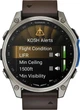 Смарт-годинник Garmin D2 Mach 2 47 mm Titanium w. Oxford Brown Leather Band (010-02904-30/31) - зображення 7