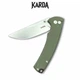 Ніж складаний Karda J264 Olive - изображение 3
