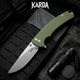 Ніж складаний Karda J264 Olive - изображение 6