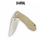 Ніж Складаний Karda J278 Clip Point Desert - изображение 3