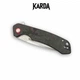 Ніж складний Karda J146 Carbon Red - изображение 5