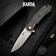 Ніж складний Karda J146 Carbon Red - изображение 7