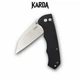 Ніж складаний Karda J314 Black - зображення 3