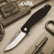 Ніж Складний Karda J130 Black - изображение 5