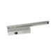 Дверной доводчик ECO-Schulte TS-11F/SLIDE RAIL SILVER серебристый со слайдовой тягой - изображение 1