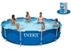 Бассейн каркасный Intex 210 круглый размер 366х76 см объем 6503л. Blue (42518) - изображение 2