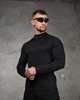 Компрессионный рашгард Tavrix Black эластичный бифлекс для тренировок и активного спорта XL - изображение 7