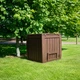 Компостер садовый пластиковый Keter DECO 340 л (17196661) Коричневый - изображение 6