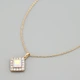 Колье с кристаллами Swarovski 53347 ширина 1.5 мм цвет рассвет позолота 18К - изображение 2