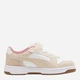 Детские кеды для девочки Puma Rebound 40746201 34 (1.5UK) Бежевый/Белый/Розовый (4070032792965) - изображение 3