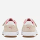Детские кеды для девочки Puma Rebound 40746201 32 (13UK) Бежевый/Белый/Розовый (4070032792910) - изображение 4