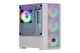 Корпус 2E GAMING Calleo GB700W без БЖ, 2xUSB3.0, 1xUSB2.0, 4x120мм ARGB, VGA 320мм, LCS ready, контроллер с пультом, TG боковое окно, mATX, белый. - изображение 2