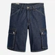 Шорты джинсовые длинные мужские Levi`s 478 Baggy Cargo 906894617 32 Синие (1162585829) - изображение 7