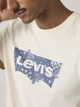 Футболка хлопковая длинная мужская Levi`s 705708067 L Молочная с принтом (1162574443) - изображение 4