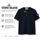 Мужская футболка хлопковая Stone Island XXL Blue - изображение 1