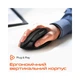 Мишка Meetion BTM008 Wireless/Bluetooth Black (MT-BTM008-A) - зображення 3