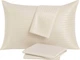 Наволочка U-Tek Boston Ivory Beige Stripe Сатин Бежева в смужку 40х60 см (IBS46) - зображення 1