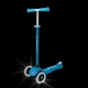 Детский самокат Globber Primo Plus Glow Lights Petrol Blue от 3 до 9 лет (443-100) - изображение 8