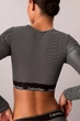 Топ с уплотнённой чашкой Calvin Klein 48(XL) Чёрный-полоска (158030) - изображение 3