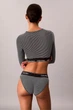 Топ с уплотнённой чашкой Calvin Klein 48(XL) Чёрный-полоска (158030) - изображение 5