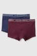 Трусы боксеры, 2 штуки United Colors of Benetton 116-122(см) Синий/Бордовый (158152) - изображение 2