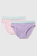 Трусики сліп, 2 штуки United Colors of Benetton 110-122(см) Рожево-фіолетовий (157907) - зображення 1