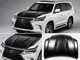 Капот сталевий для Lexus LX570/450d 2016-2024 рр - зображення 2
