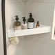 Полка угловая для ванной комнаты Nice & Cozy Even белая 110365 - изображение 2