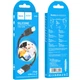 Дата кабель Hoco X90 Cool silicone USB to Lightning (1m) Black - зображення 6