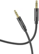 Кабель AUX Hoco UPA19 3.5mm to 3.5mm 1m Black - зображення 2
