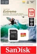 Карта пам'яті microSDXC, 128Gb, Extreme, Сlass10 UHS-I A2 U3 V30, SD адаптер SanDisk (2000003578399) - зображення 4