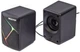 Колонки 2.0 CSP-U004RGB Black, 2 x 3 Вт, пластиковый корпус, питание от USB Maxxter 000358323 - изображение 3