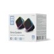 Колонки "Cubix 2.0", Black, 6 Вт (2x3 Вт), 3.5 мм, RGB подсветка ColorWay 000358326 - изображение 4