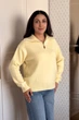 Светр INEDIT 10638 Light-Yellow ONE SIZEшт. - изображение 1