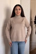 Светр INEDIT 10630 Beige ONE SIZE - изображение 1