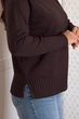 Светр INEDIT 10630 Brown ONE SIZE - изображение 3