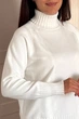 Светр INEDIT 10630 White ONE SIZE - зображення 3