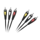 Кабель RCA 3RCA-3RCA 1.0м Cabletech Eco-Line (KPO4002-1.0) - зображення 1