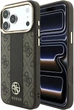 Чохол для смартфона Guess 4G with Stripe Round and Classic Logos MagSafe для Apple iPhone 18 Pro / Apple iPhone 17 Pro Brown (3666339652548) - зображення 1