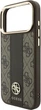 Чохол для смартфона Guess 4G with Stripe Round and Classic Logos MagSafe для Apple iPhone 18 Pro / Apple iPhone 17 Pro Brown (3666339652548) - зображення 5
