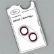 Защитное стекло на камеру Fiji Metal Lens для Apple iPhone 15 для линз с металлической рамкой Pink - изображение 2
