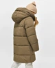 Пуховик з капюшоном для дівчинки X-Woyz DT-8369-32 60123 158 см оливковий - изображение 3